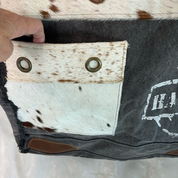 Myra Bag 100% HANDMADE PRINT WEEKENDER BAG - Picture 4 of 9